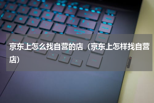 京东上怎么找自营的店（京东上怎样找自营店）