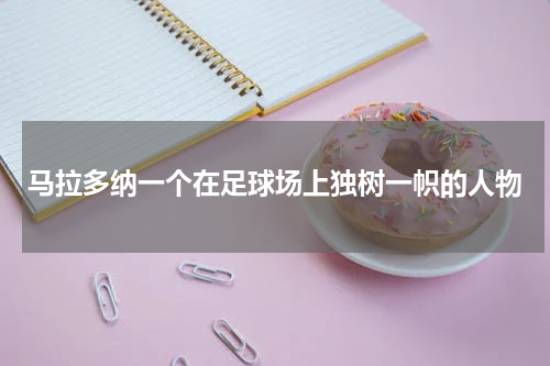 马拉多纳一个在足球场上独树一帜的人物