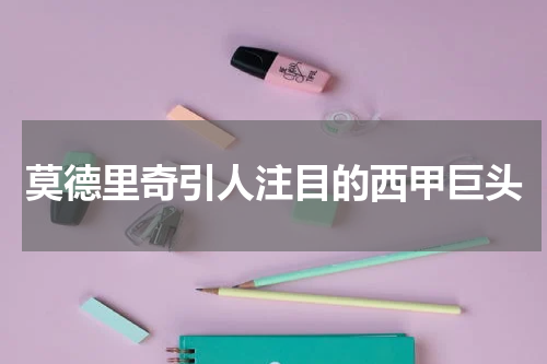 莫德里奇引人注目的西甲巨头