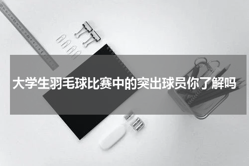 大学生羽毛球比赛中的突出球员你了解吗