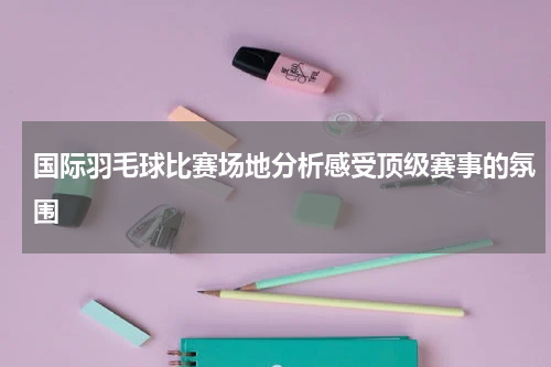 国际羽毛球比赛场地分析感受顶级赛事的氛围